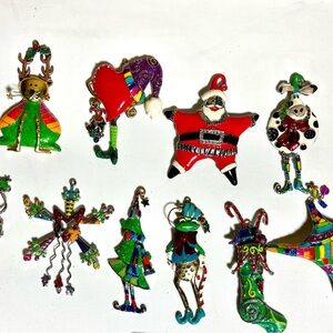 Chico’s Ornaments lot of 10